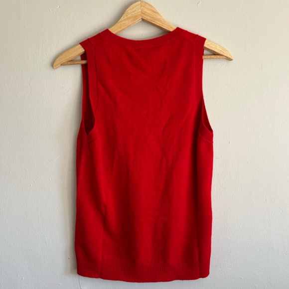 NEW Reformation Reese Cashmere Tank in Scarlet | NWT | Size S - Picture 3 of 8